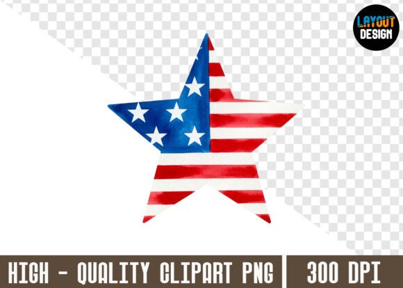 American Flag Star PNG Clipart: A Guide to High-Quality Patriotic Design Assets