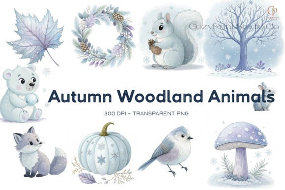 Autumn Woodland Animals Clipart Set: A Guide for Digital Crafters