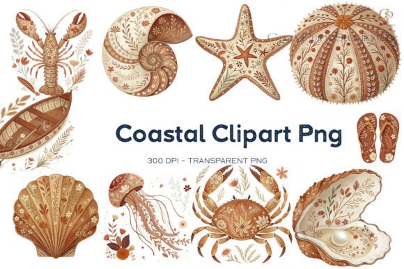 Evaluating the Coastal Clipart Png Collection for Digital Crafting and Design