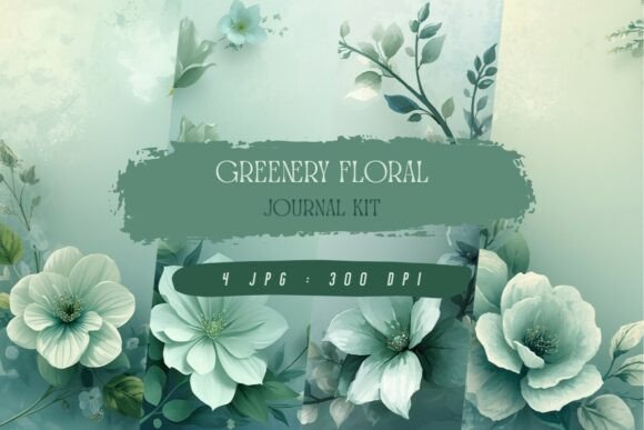 Evaluating the Greenery Floral Journal Kit and Wallpaper