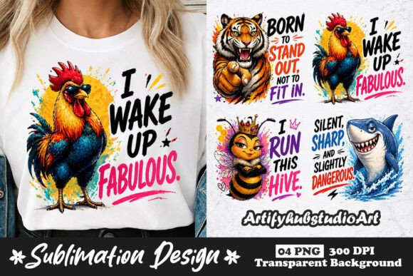 Mastering Funny Animal Attitude Sublimation: A Guide to Bold Quote Art and High-Quality PNG Designs