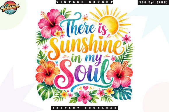 Summer Sunset Tropical Floral PNG: A Vibrant Design Asset
