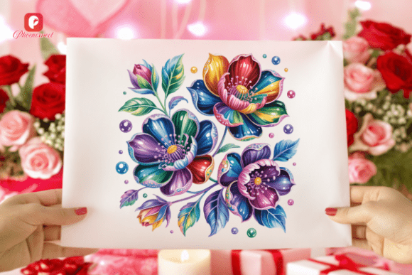 Whimsical Rainbow Fantasy Flower PNG Guide